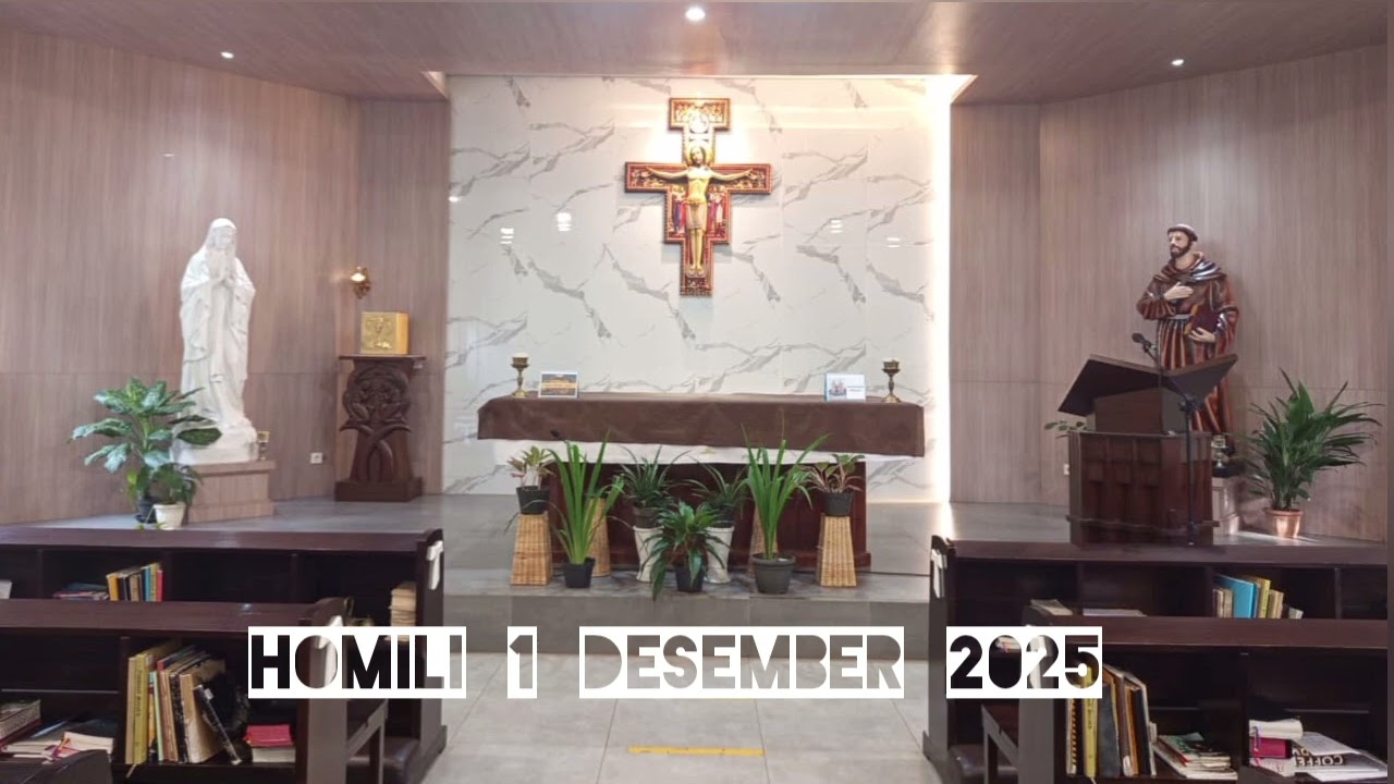Homili Katolik 1 Desember 2025                                      PW Beato Dionisius dan Redemptus