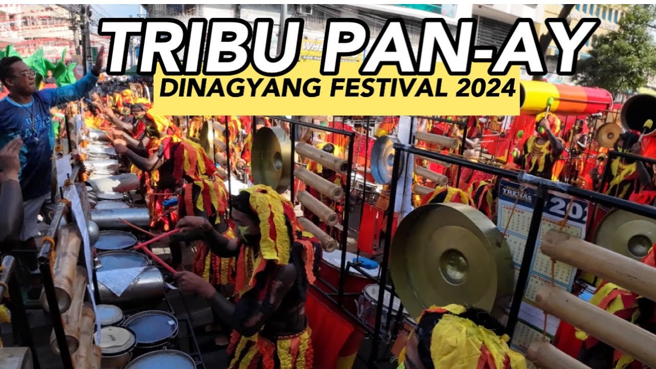 TRIBU PAN-AY DRUMMER DINAGYANG FESTIVAL 2024 TRIBE COMPETITION #dinagyang2024
