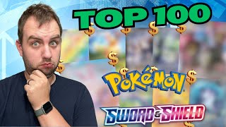 The TOP 100 Valued Cards Of Pokemon Sword & Shield Era