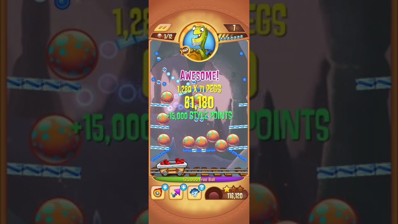 Peggle Blast - Level 70 (Using Buddy)