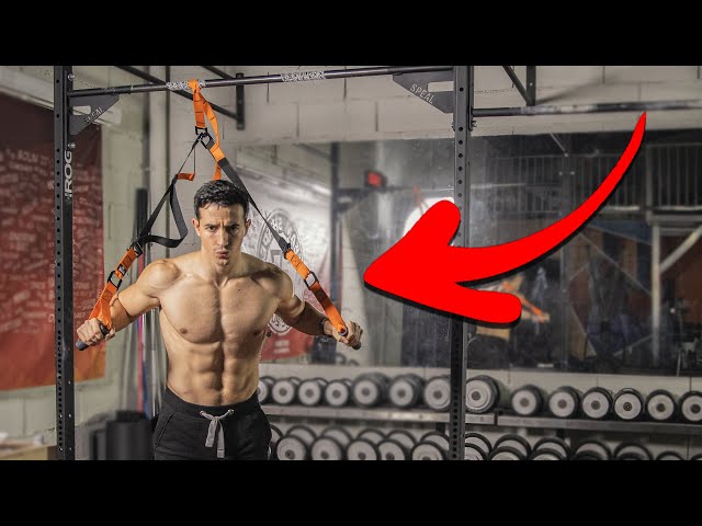 10 exercices avec sangles d'entrainement ! (musculation à la maison) 