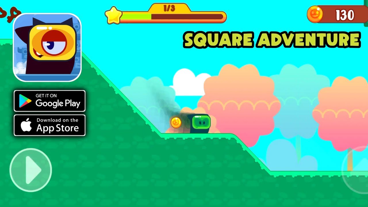Square Adventure Gameplay (Android,IOS)