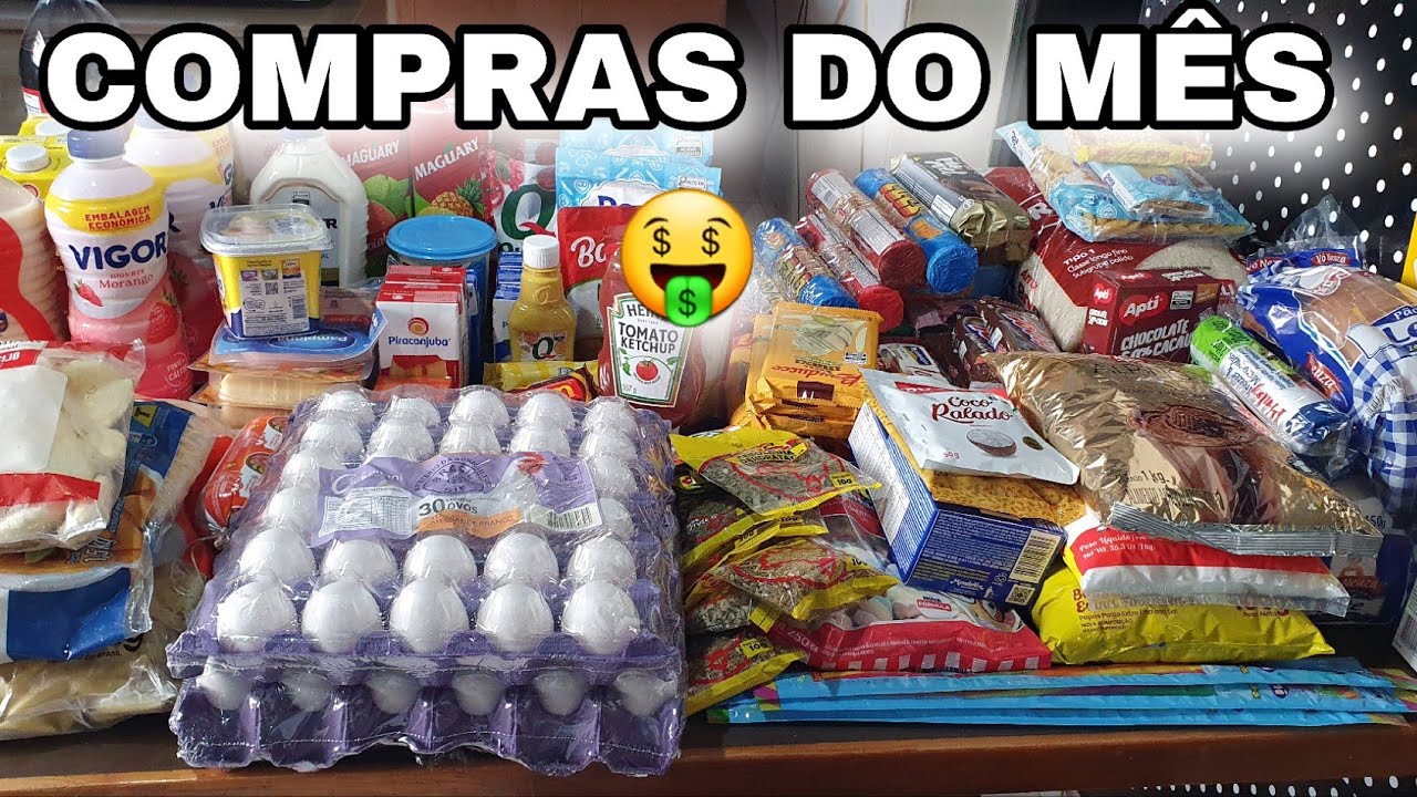 COMPRAS DO MÊS NO ATACADÃO - FEVEREIRO DE 2026 