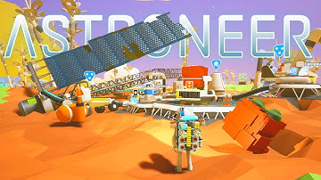 Astroneer - Ep. 6 - Giant Solar Panel and Planet Exploration! - Let