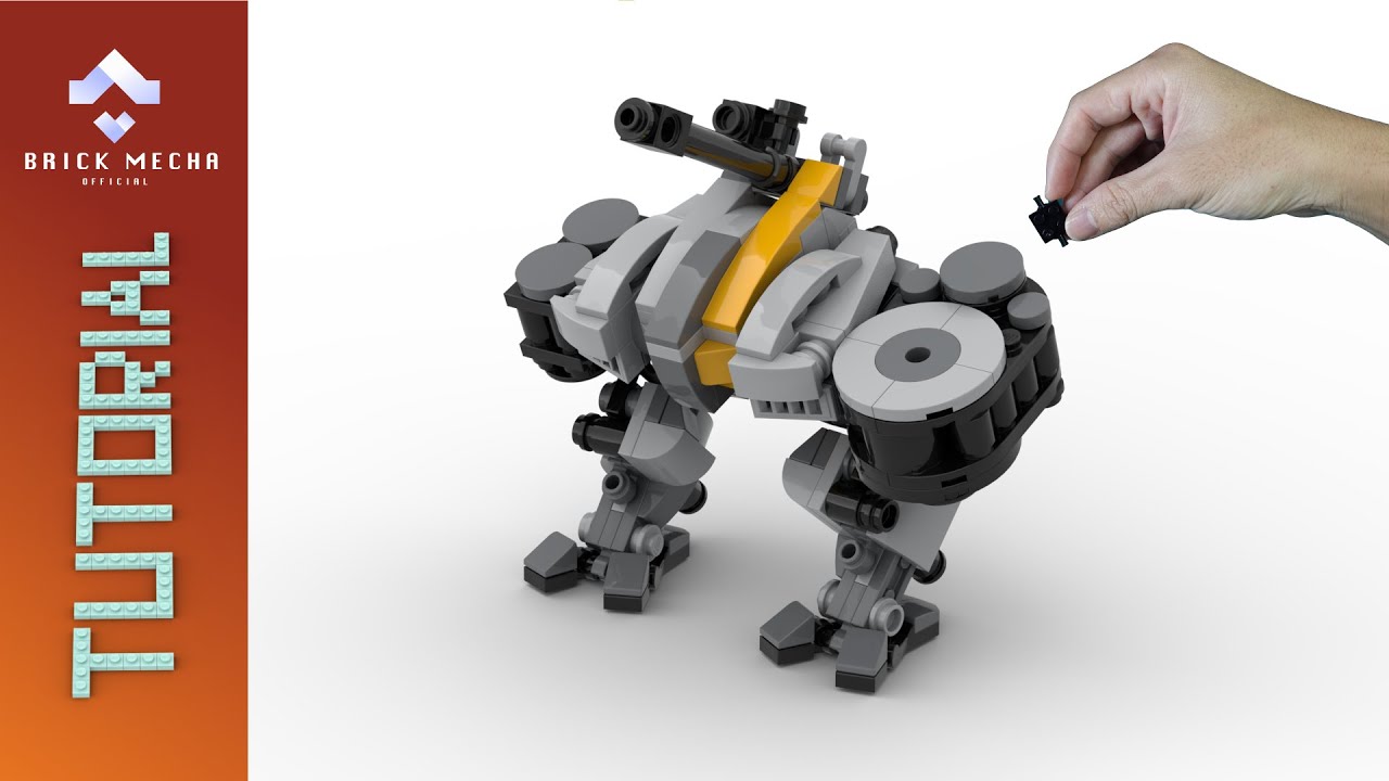 LEGO Mech MOC : Warrior space mech | Tutorial - YouTube