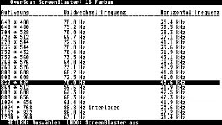 ATARI FALCON PLAYING AROUND 1ST WITH SCREENBLASTER v1 0 UTILITY SOFTWARE 1993 NEEDS ALSO HARDWARE