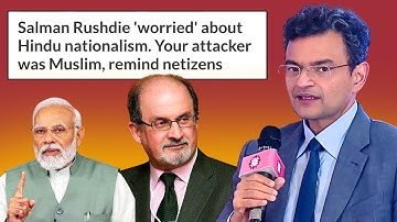 Anand Ranganathan DESTROYS Salman Rushdie’s Lies on Modi, Hindus & Minority Persecution in India