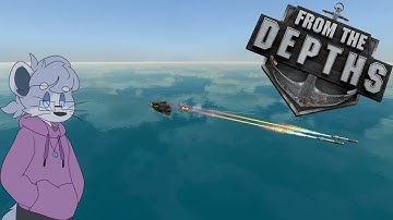 From the Depths | Build Timelapse | Chamomile Class Artillery Ship