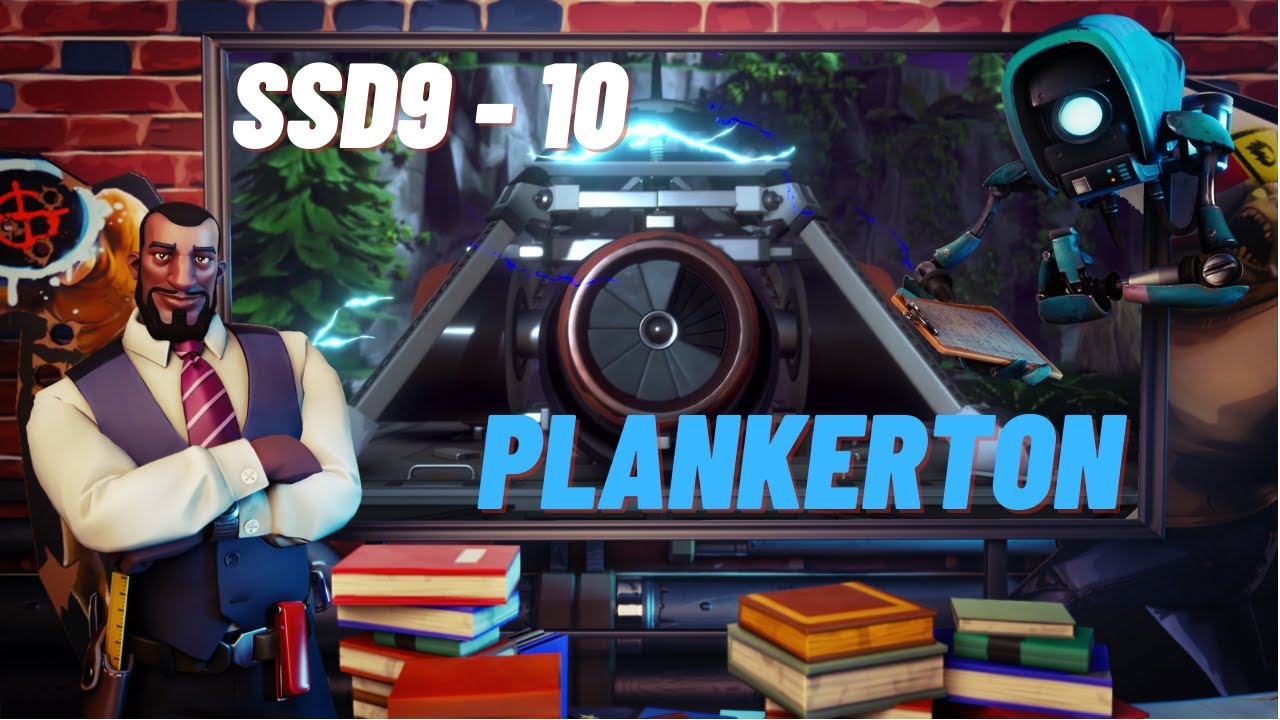 Plankerton SSD9 and 10 AFK Ninja Build Fortnite STW Back To Basics 2021