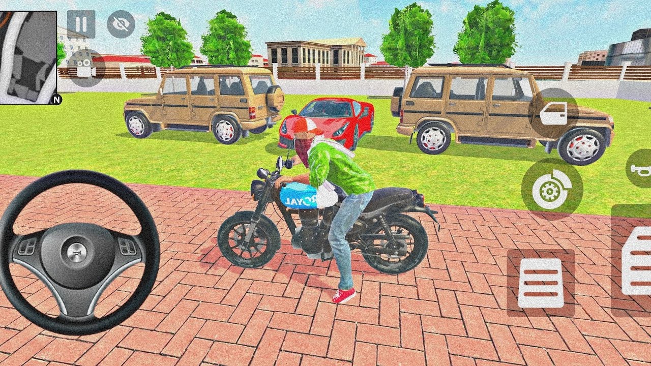 🎮 Franklin order by 2️⃣Jeeps and 1️⃣ Super Cars🚗 in Indian 🇮🇳 Bike Auto simulator!! 🎮