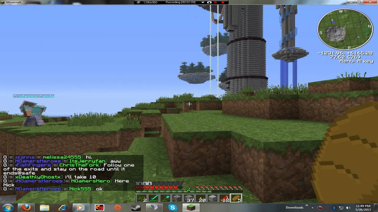 TnT from the Sky on TE MC