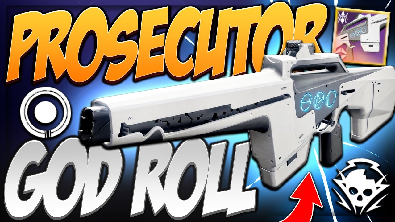 Prosecutor Has Some POWERFUL PERKS (PvE God Roll) | Destiny 2