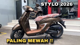 PHENOMENAL BROWN‼️NEW HONDA STYLO 160 ABS 2026