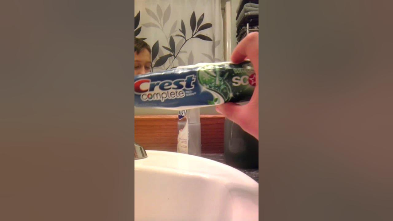 Toothpaste challenge YouTube