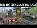 How are russians using ancient t54s in ukraine