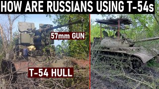 How are Russians using Ancient T-54s in Ukraine?