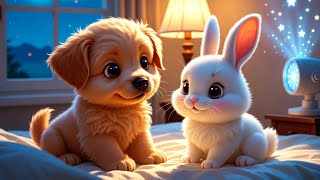 Puppy & Bunny Bedtime Cute Night Routine For Kids