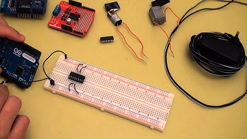 Arduino Tutorial: Kapitel 3.4.1: Der Gleichstrommotor  (2/3)