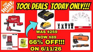 Home Depot Tool Deals Just Dropped — Prices Slashed June 11th Only!