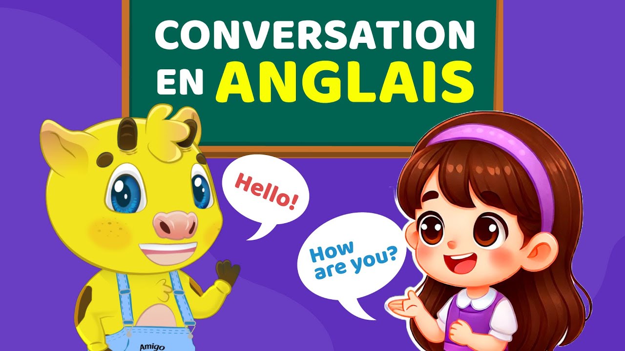 ANGLAIS POUR ENFANTS | CONVERSATION EN ANGLAIS | COURS D’ANGLAIS AVEC L’AMI MUMU