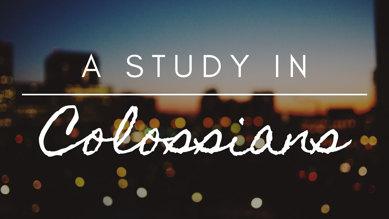 Colossians 4 3x5 Bible Study Guide YouTube colossians-4-3x5-bible-study-guide-youtube