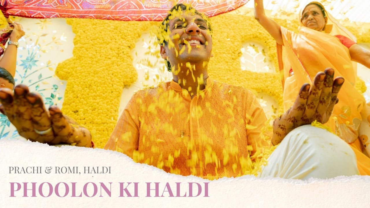 Prachi & Romi | Phoolon Ki Haldi | By Israni Photography & Films