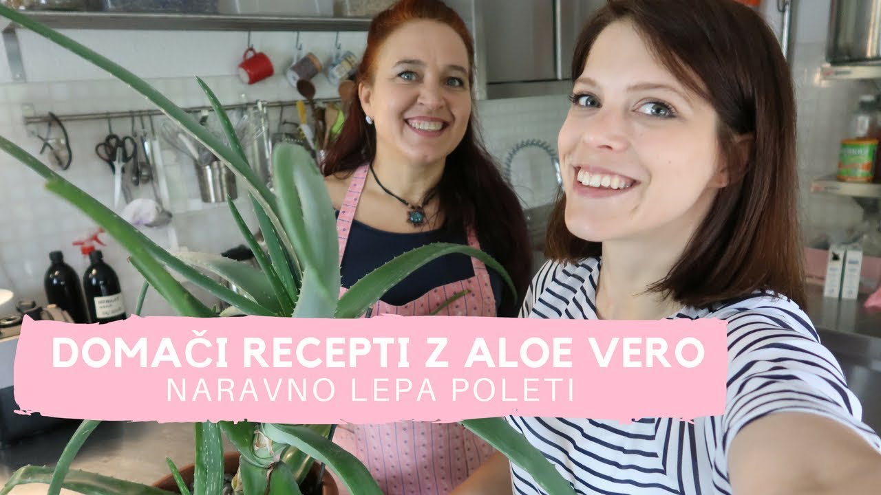 Recipe for a mask made of honey and aloe vera gel Nona Luisa