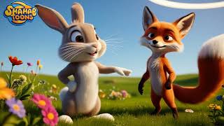 The Clever Rabbit and the Hungry Fox|#CleverRabbit #HungryFoxStory #AnimalStories