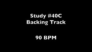 Study 40C @90BPM - Melodic Rhythms for Guitar
