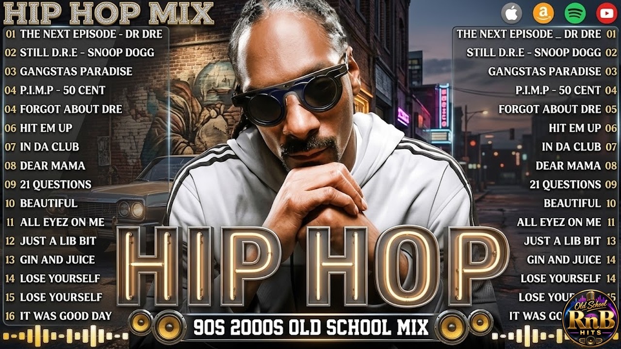 THE RAP LEGENDS: Dr. Dre, 50 Cent, 2Pac, Eminem's best hits mix