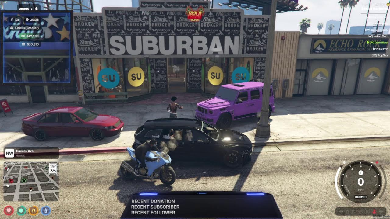 gta rp TB2LA 927 gang