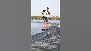 Efoil boat wake | Brian Grubb | How to | #shorts