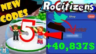 Roblox Rocitizens Money Codes 2019 New Working Codes 5th Anniversary Snowglobe Youtube - roblox money codes for rocitizens 2016
