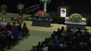 Funeral for Paula and Rod Bramblett at Auburn Arena