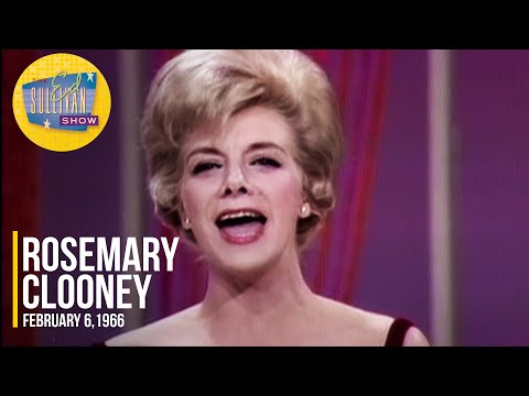 Rosemary Clooney "Baby, The Ball Is Over" on The Ed Sullivan Show