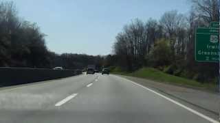 Pennsylvania Turnpike (Interstate 76 Exits 57 to 67) eastbound
