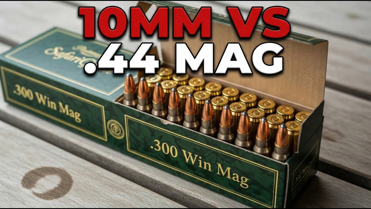 10mm Auto vs. .44 Magnum: Which is the True King of Stopping Power?
