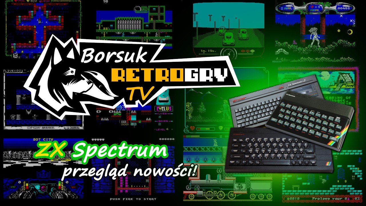 Borsuk Retro Gry TV: ZX SPECTRUM - Przegląd Nowości z 2025 Roku #5