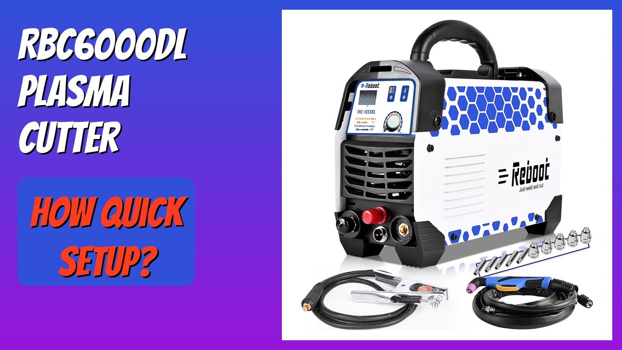 REVIEW (2025): RBC6000DL Plasma Cutter. Features