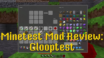 Minetest Mod Reivew: Glooptest