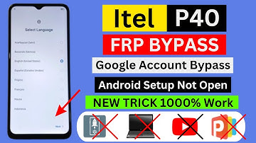 Itel P40 FRP Bypass Android Setup Not Open | NEW Trick 2025 | Itel P662L FRP Bypass | No XShare