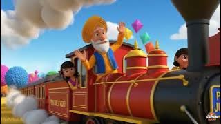 Rail Gaddi Aayi Aa (ਰੇਲ ਗੱਡੀ ਆਈ ਆ) | Punjabi Rhymes for Kids | Balgeet Punjabi | Nursery Rhymes