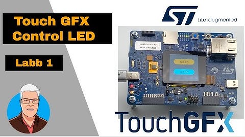 Mastering LED Control with the TouchGfx :Step-by-Step Guide