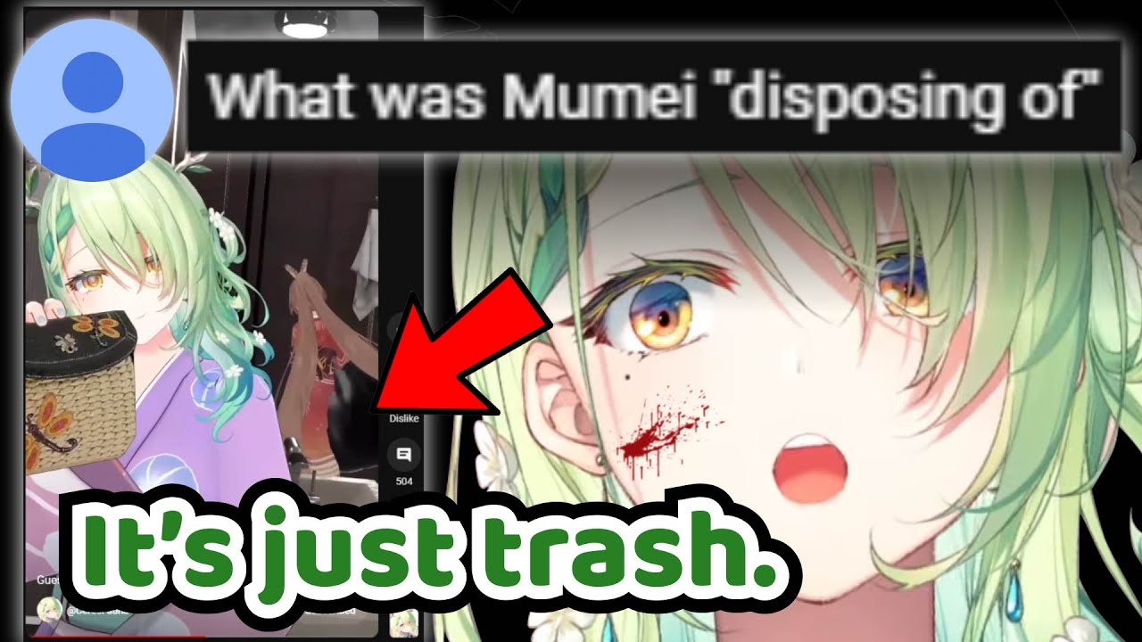 Chat Asked Fauna About The "Trash" Mumei Was "Disposing of" in Her Short