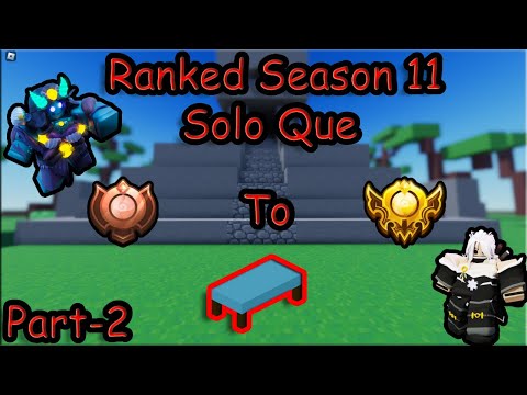 So I solo qued Rank Season 11 Bronze 4 To Gold 1, Part 2