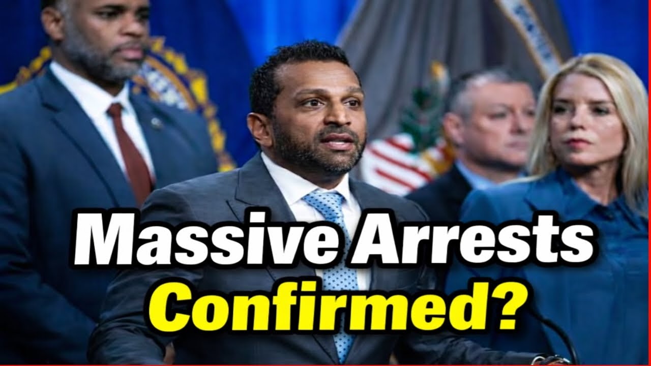 Kash Patel Stuns DC After Massive Arrests Are Confirmed?