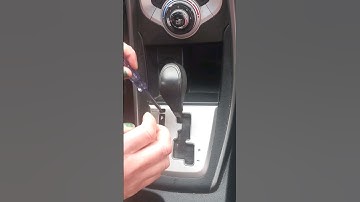 shift lock release