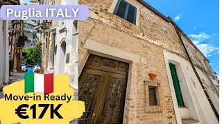 Super Cheap Move in Ready Home in PUGLIA ITALY in Gorgeous Historical Centre Close to Sea + Services