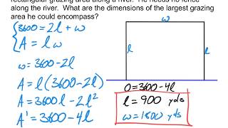 Optimization Problems, Part 2 (5/9) Net Worth