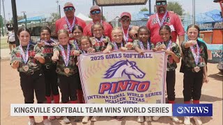 Kingsville softball team wins World Series